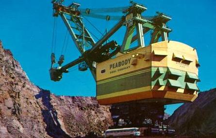 Peabody Coal's giant shovel