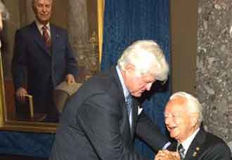 Kennedy and Byrd were colleagues and friends.