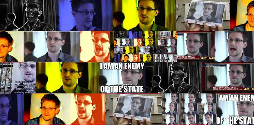 Edward Snowden illustration