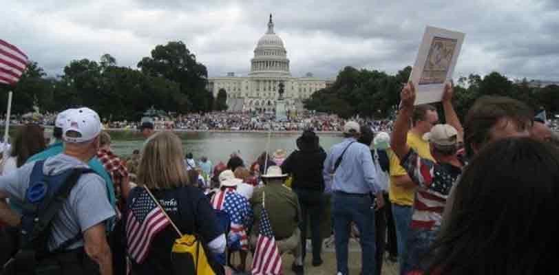 A tea party in the nation's capital