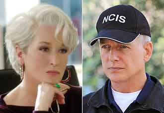 Meryl Streep, left, and Mark Harmon