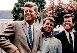 The Kennedy brothers Photo: Kennedy Library